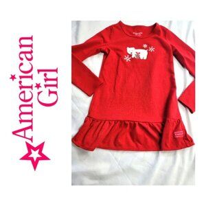 AMERICAN GIRL PLAYFUL POLAR BEAR T-SHIRT DRESS